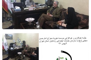 جلسه هم افزایی موسسات خیریه معراج امام حسن مجتبی ع و سازمان خدمات اجتماعی زندانیان 
